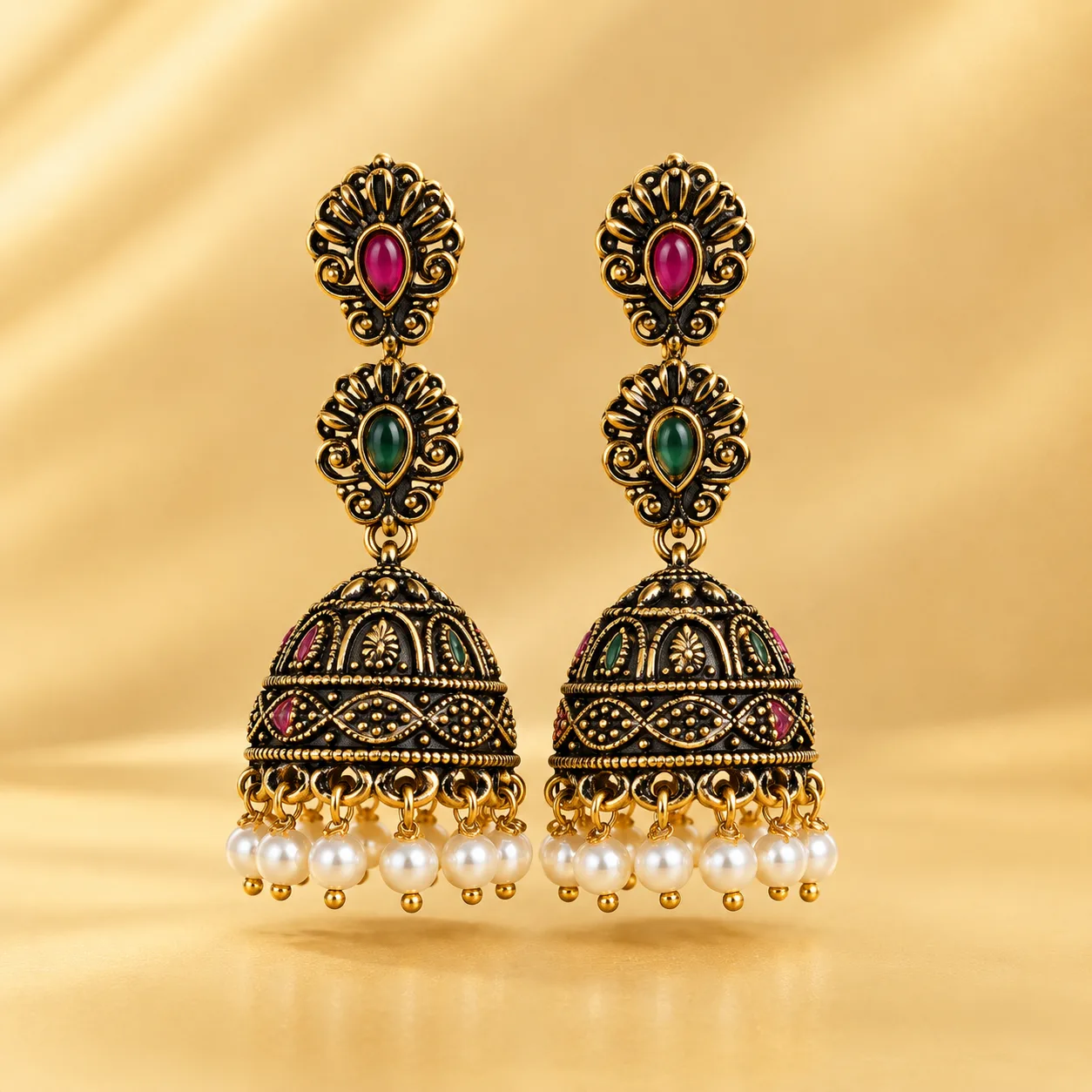 Royal Rani Jhumkas