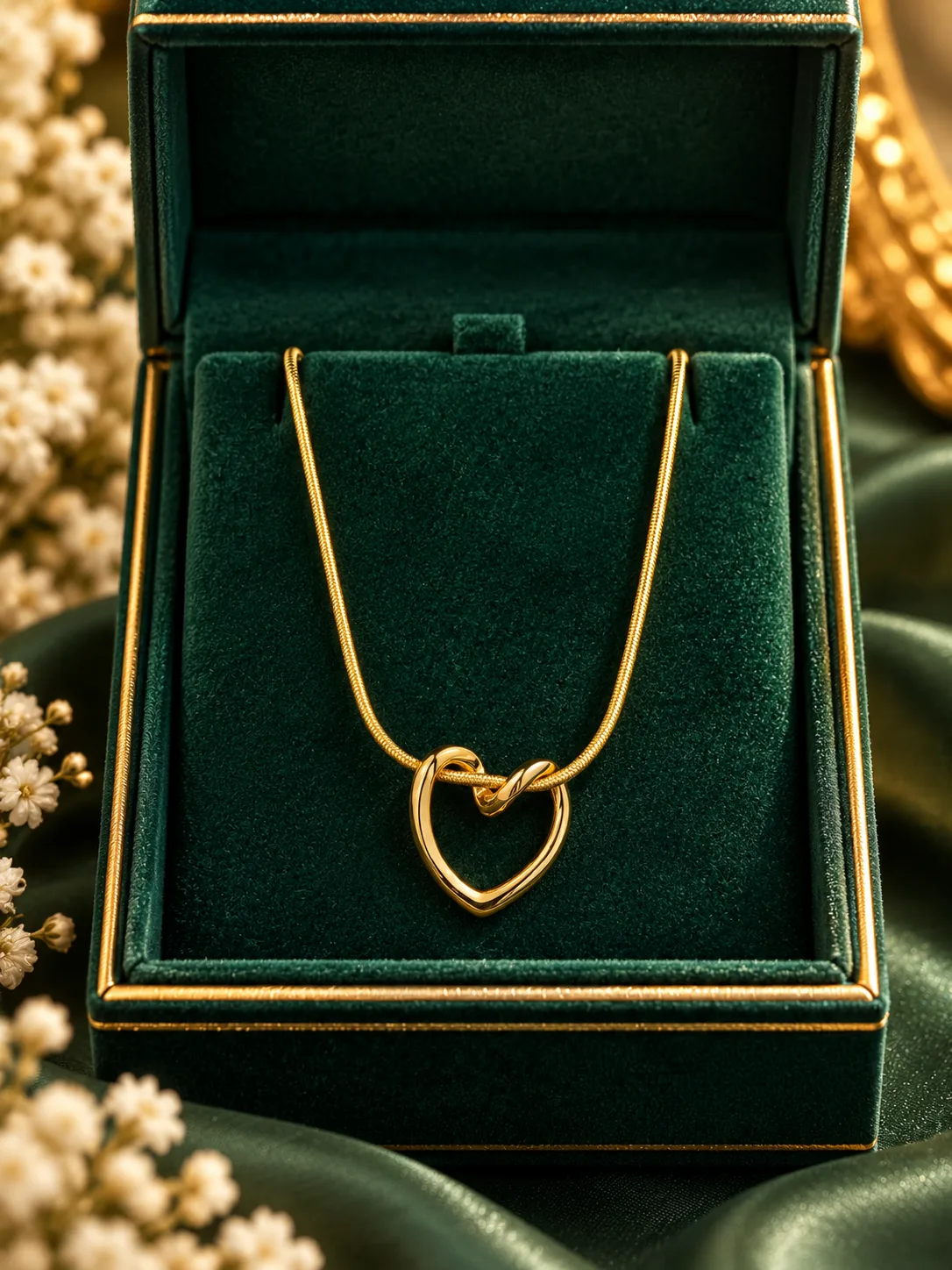 Eternal Heart Pendant Set