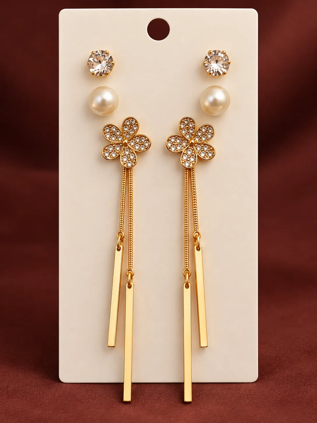 PetalStrings Earrings Combo